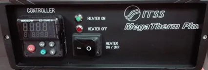 Imagen frontal de la fuente de temperatura Maxim Mega Therm Plus